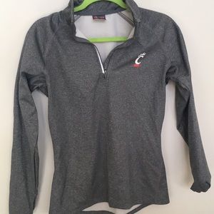 University of Cincinnati zip up pullover